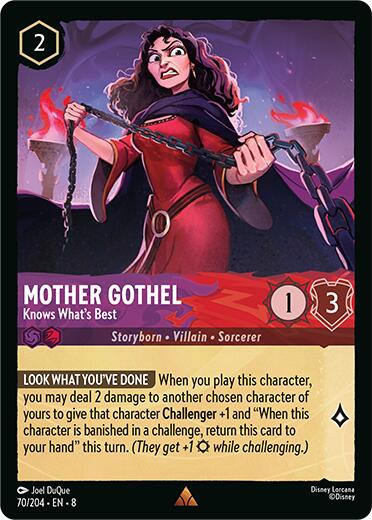 Mother Gothel - Knows What's Best (70/204) [Reign of Jafar] | Webway Games
