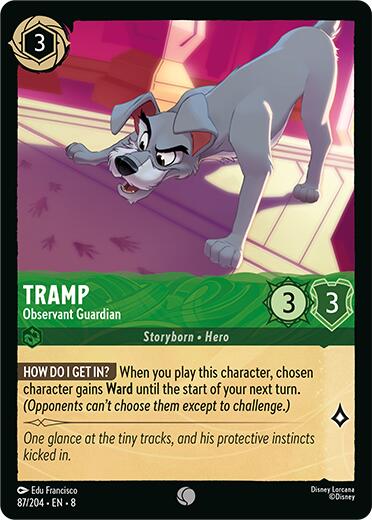 Tramp -Observant Guardian (87/204) [Reign of Jafar] | Webway Games
