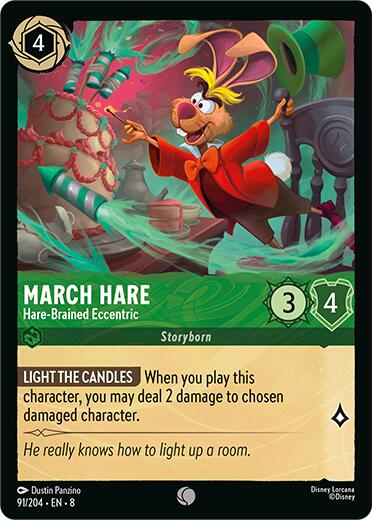 March Hare - Hare-Brained Eccentric (91/204) [Reign of Jafar] | Webway Games
