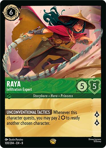 Raya - Infiltration Expert (100/204) [Reign of Jafar] | Webway Games