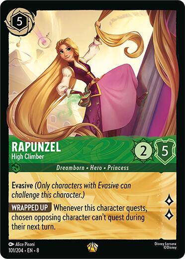 Rapunzel - High Climber (101/204) [Reign of Jafar] | Webway Games