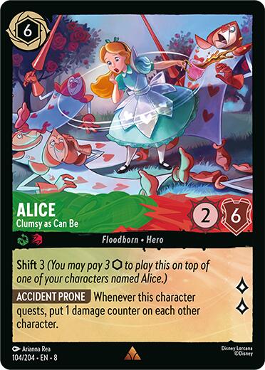 Alice - Clumsy as Can Be (104/204) [Reign of Jafar] | Webway Games