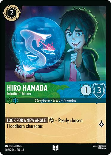 Hiro Hamada - Intuitive Thinker (106/204) [Reign of Jafar] | Webway Games