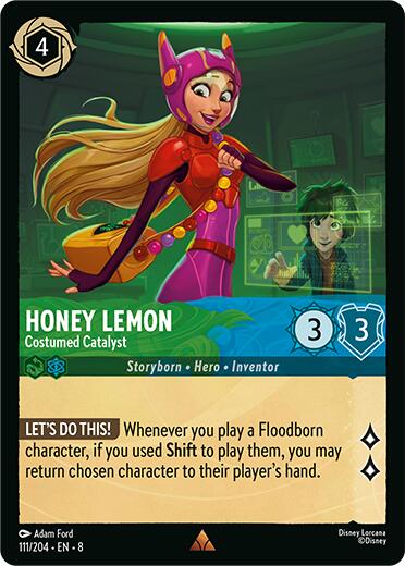 Honey Lemon - Costumed Catalyst (111/204) [Reign of Jafar] | Webway Games