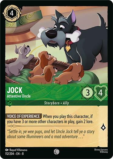 Jock - Attentive Uncle (112/204) [Reign of Jafar] | Webway Games