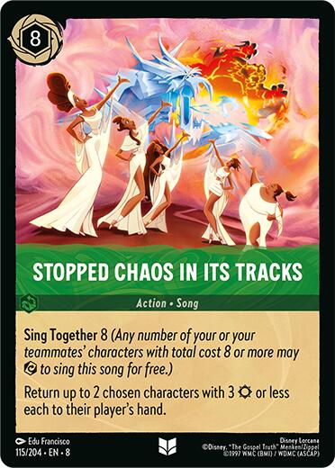 Stopped Chaos in Its tracks (115/204) [Reign of Jafar] | Webway Games