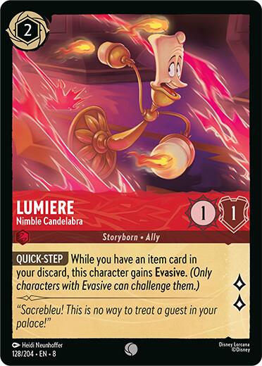 Lumiere - Nimble Candelabra (128/204) [Reign of Jafar] | Webway Games
