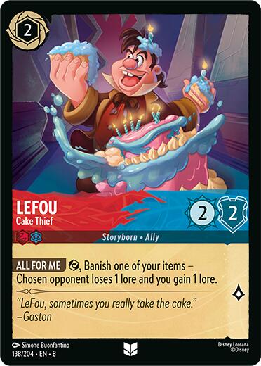 LeFou - Cake Thief (138/204) [Reign of Jafar] | Webway Games