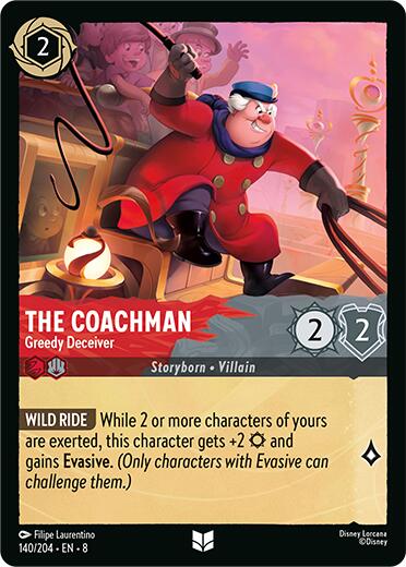 The Coachman - Greedy Deceiver (140/204) [Reign of Jafar] | Webway Games