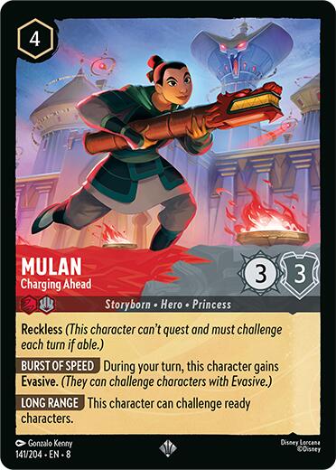 Mulan - Charging Ahead (141/204) [Reign of Jafar] | Webway Games