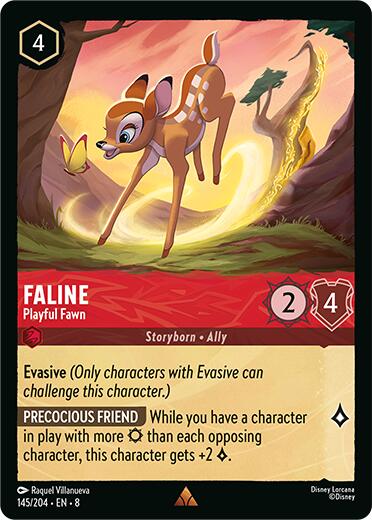 Faline - Playful Fawn (145/204) [Reign of Jafar] | Webway Games