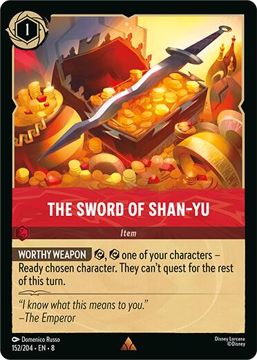 The Sword of Shan Yu (152/204) [Reign of Jafar] | Webway Games