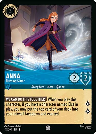 Anna - Trusting Sister (157/204) [Reign of Jafar] | Webway Games