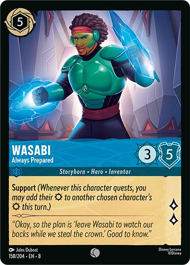 Wasabi - Always Prepared (158/204) [Reign of Jafar] | Webway Games