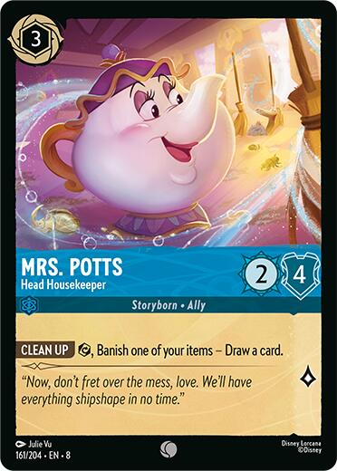 Mrs.Potts - Head Housekeeper (161/204) [Reign of Jafar] | Webway Games