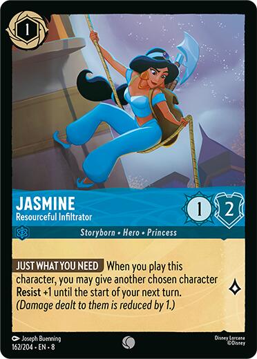 Jasmine - Resourceful Infiltrator (162/204) [Reign of Jafar] | Webway Games