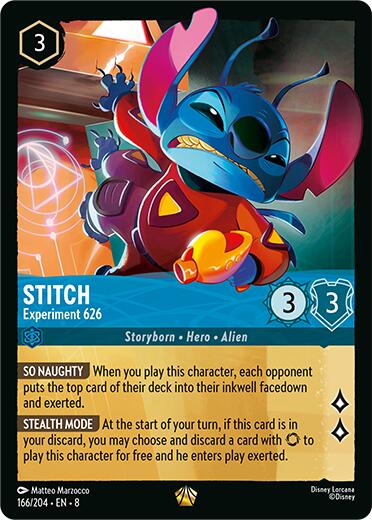Stitch - Experiment 626 (166/204) [Reign of Jafar] | Webway Games