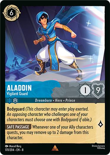 Aladdin - Vigilant Guard (170/204) [Reign of Jafar] | Webway Games