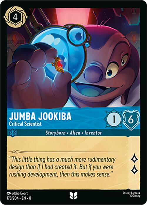 Jumba Jookiba - Critical Scientist (173/204) [Reign of Jafar] | Webway Games