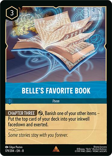 Belle's Favorite Book (179/204) [Reign of Jafar] | Webway Games