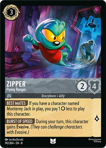 Zipper - Flying Ranger (192/204) [Reign of Jafar] | Webway Games