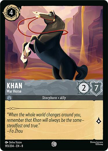 Khan - War Horse (193/204) [Reign of Jafar] | Webway Games
