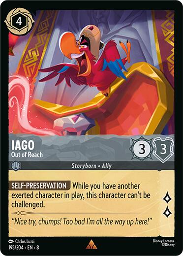 Iago - Out of Reach (195/204) [Reign of Jafar] | Webway Games