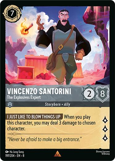 Vincenzo Santorini - The Explosives Expert (197/204) [Reign of Jafar] | Webway Games