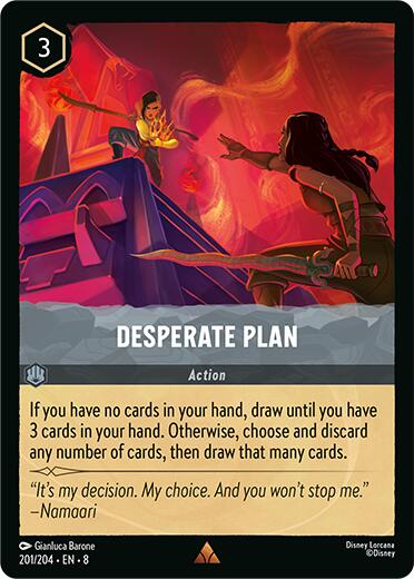 Desperate Plan (201/204) [Reign of Jafar] | Webway Games