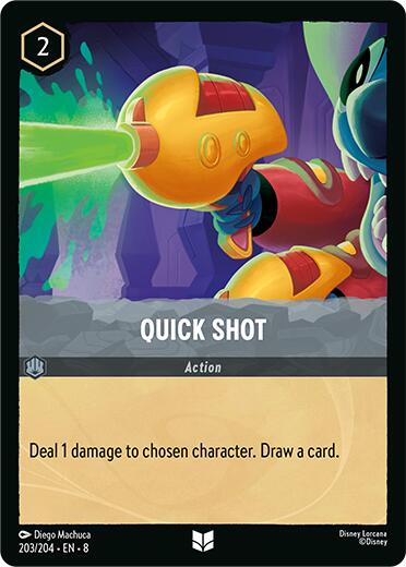 Quick Shot (203/204) [Reign of Jafar] | Webway Games