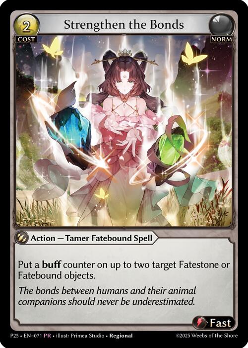 Strengthen the Bonds (071) [Promotional Cards] | Webway Games