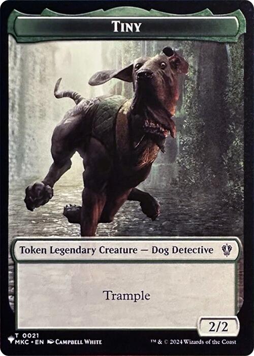 Tiny // City's Blessing Double-Sided Token [Secret Lair Drop Series] | Webway Games