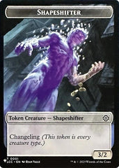 Shapeshifter // Cat Double-Sided Token [Secret Lair Drop Series] | Webway Games