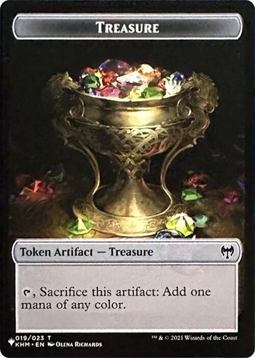 Treasure // Egg Double-Sided Token [Secret Lair Drop Series] | Webway Games