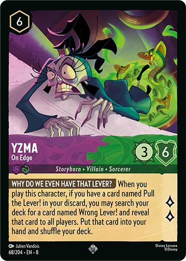 Yzma - On Edge (68/204) [Reign of Jafar] | Webway Games