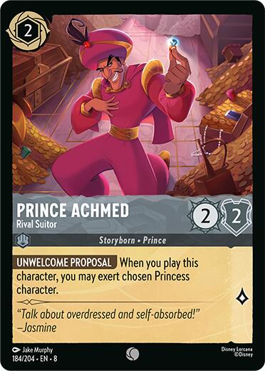 Prince Achmed - Rival Suitor (184/204) [Reign of Jafar] | Webway Games