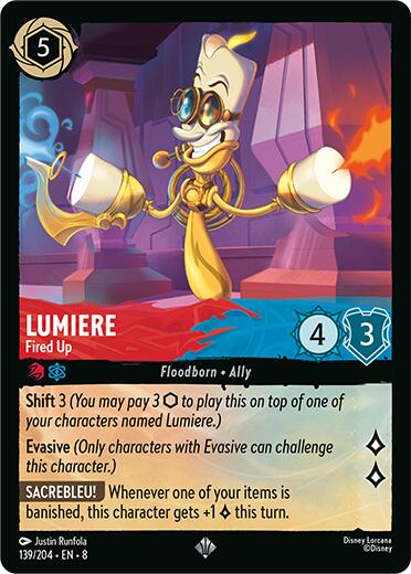 Lumiere - Fired Up (139/204) [Reign of Jafar] | Webway Games
