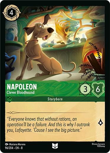 Napoleon - Clever Bloodhound (96/204) [Reign of Jafar] | Webway Games