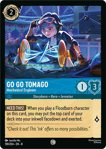 Go Go Tomago - Mechanical Engineer (159/204) [Reign of Jafar] | Webway Games