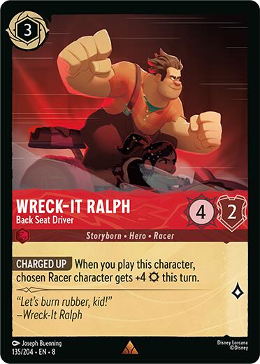 Wreck-It Ralph - Back Seat Driver (135/204) [Reign of Jafar] | Webway Games