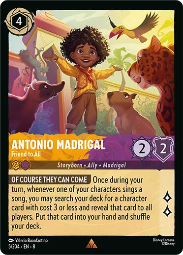 Antonio Madrigal - Friend to All (5/204) [Reign of Jafar] | Webway Games