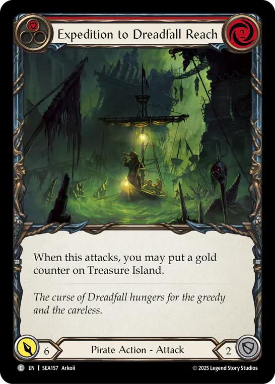 Expedition to Dreadfall Reach [SEA157] (High Seas)  Rainbow Foil | Webway Games
