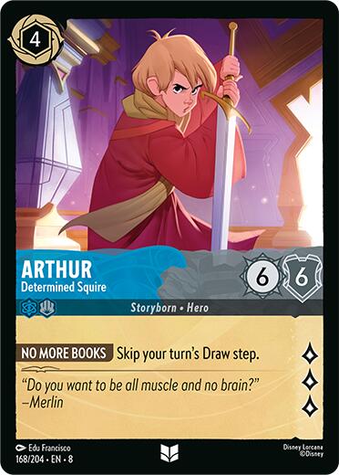 Arthur - Determined Squire (168/204) [Reign of Jafar] | Webway Games