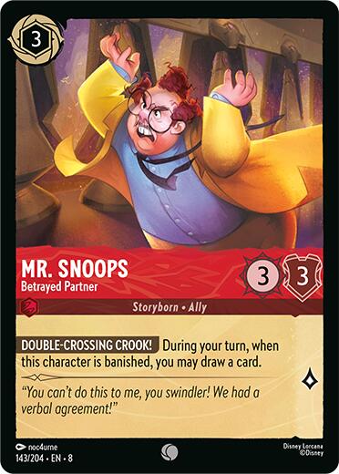 Mr. Snoops - Betrayed Partner (143/204) [Reign of Jafar] | Webway Games
