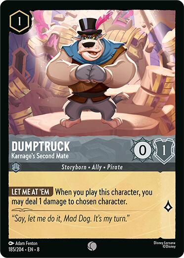 Dumptruck - Karage's Second Mate (185/204) [Reign of Jafar] | Webway Games
