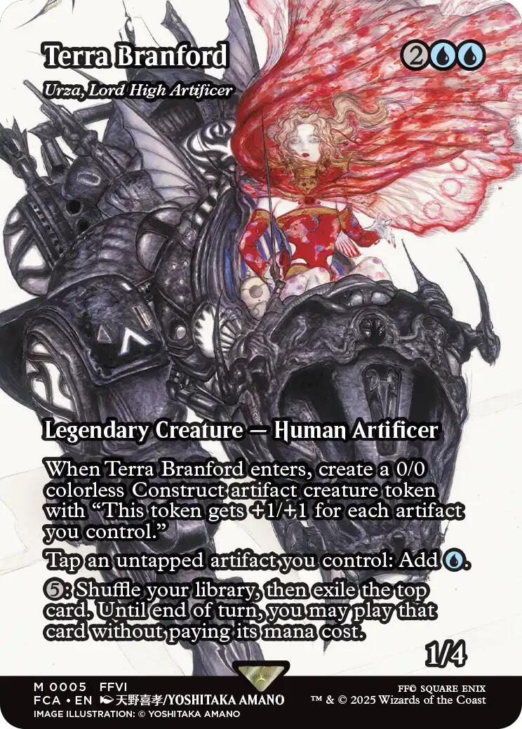 Terra Branford - Urza, Lord High Artificer (Showcase) [FINAL FANTASY : Through the Ages] | Webway Games