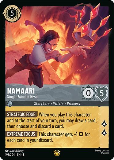 Namaari - Single-Minded Rival (198/204) [Reign of Jafar] | Webway Games