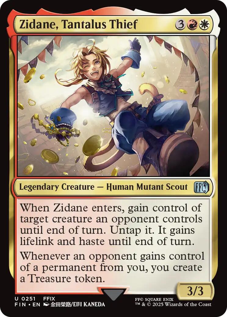 Zidane, Tantalus Thief [FINAL FANTASY] | Webway Games
