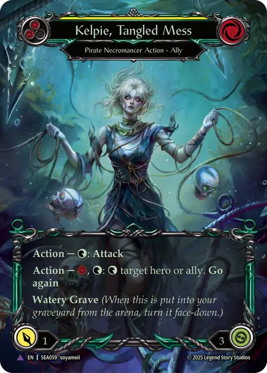 Kelpie, Tangled Mess (Marvel) [SEA059] (High Seas)  Cold Foil | Webway Games
