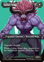 Vincent Valentine // Galian Beast (Borderless) (Surge Foil) [FINAL FANTASY] | Webway Games